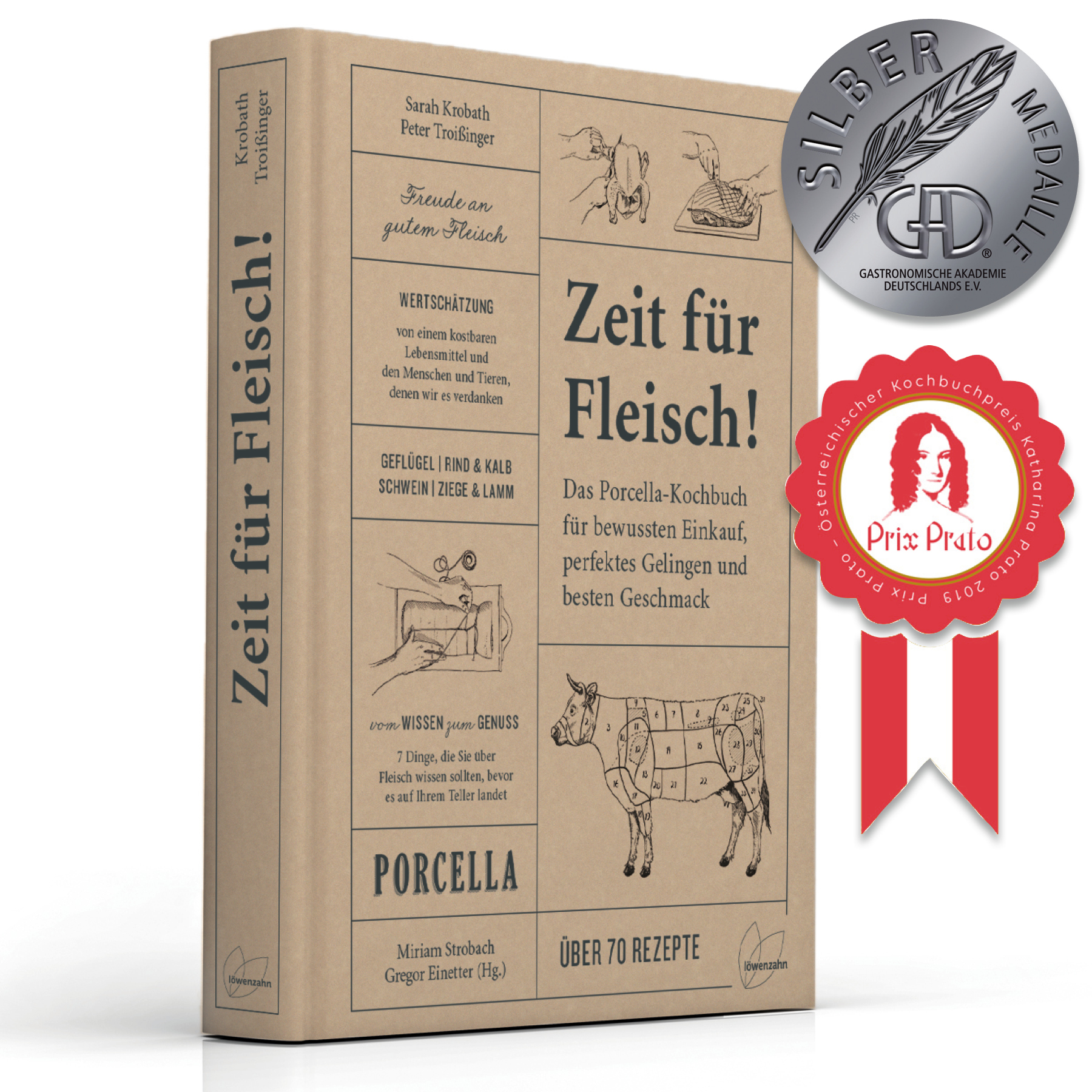 Kochbuch von Porcella - Zeit für Fleisch!