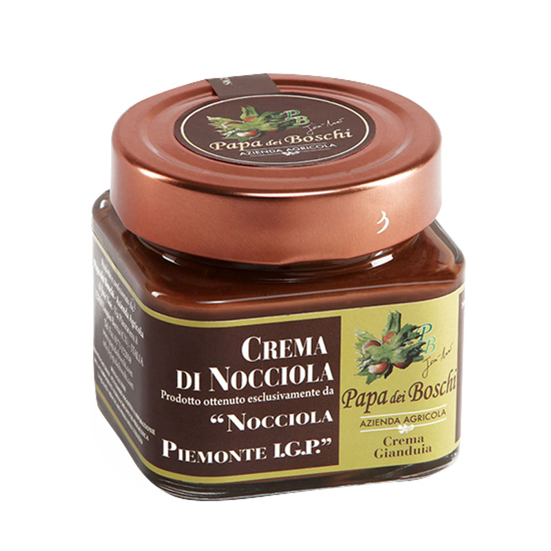 crema di nocciola piemonte i.g.p von papa dei boschi