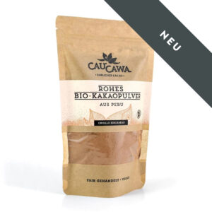 Neu: Rohes-Bio-Kakaopulver-Peru von CauCawa