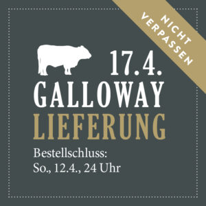 Galloway Liefertermin